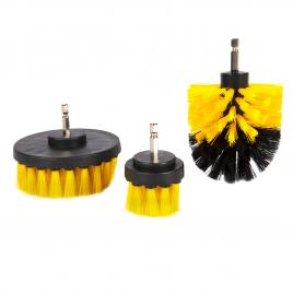 Set 3 perii de curatat pentru bormasina
