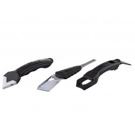 Set unelte pentru aplicare si eliminare silicon, 3 piese, 16042