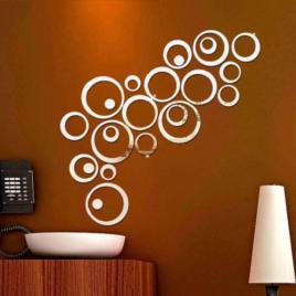 Sticker acril deecorativ fantezie, 450 mm x 600 mm