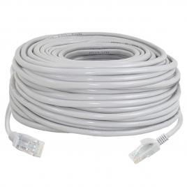 Cablu lan de retea rj 45, pvc, 30 m, gri