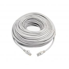 Cablu utp retea, gri, ethernet cat 5e, 30m lungime, conector rj45