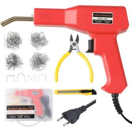 Pistol de lipit, plastic, 50w, rosu
