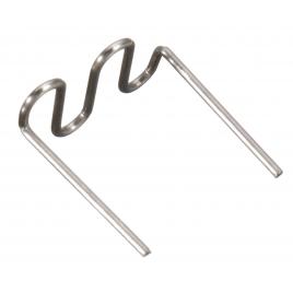 Set 100 de capse pistol sudat, lipit plastic, tip rs28, diametru 0.8 mm, argintii