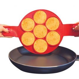 Set 2 forme din silicon pentru clatite americane sau omlete