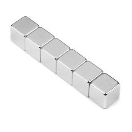 Set 5 magneti puternic cuburi neodim 10mm n48 forta 4kg