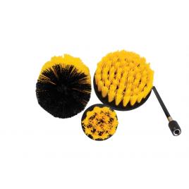 Set de 4 perii curatare pentru bormasina, satra