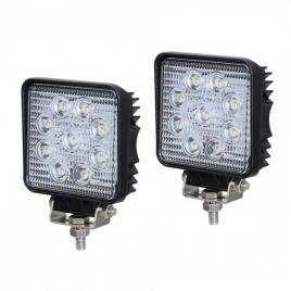 Set 2 x proiectoare auto cu led, 54w/set, 20mm