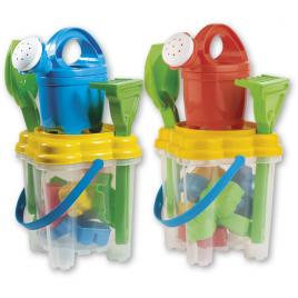 Set de joaca pentru nisip castel cu unelte