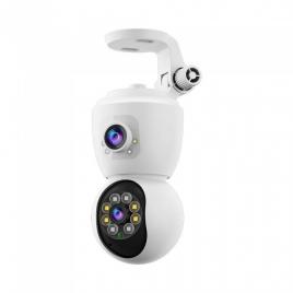 Camera de supraveghere wifi, dubla, model jt-8292, 1080p full hd, baby monitor, cu senzor de miscare