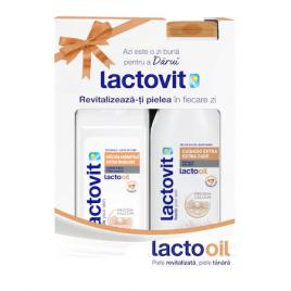 Lactovit lactooil set gel de dus+lapte de corp