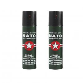 Set 2 sprayuri paralizante ideallstore®, nato defence, 60 ml, verde