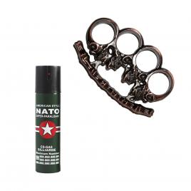 Set autoapare ideallstore® format din spray jet 60 ml si rozeta craniu 1 cm