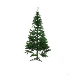 Brad artificial verde cu suport din metal 180 cm