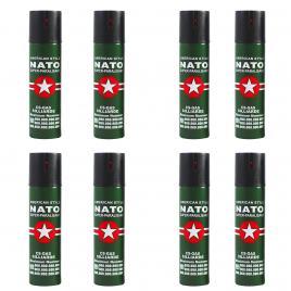 Set 8 sprayuri autoaparare nato, propulsie jet, 60 ml