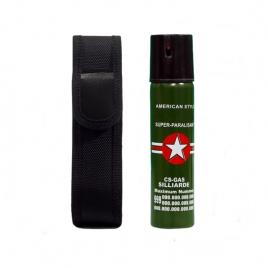 Spray cu piper, military defense, ideallstore®, auto-aparare, 60 ml, verde