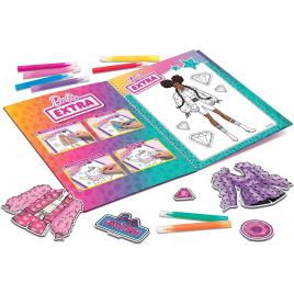 Carte de colorat cu activitati barbie  - stilul tau