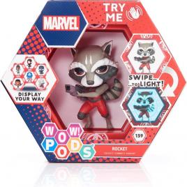 Figurina wow! pods - marvel rocket raccoon