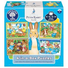 Set 4 puzzle peter rabbit