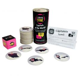 Joc learning tube - capitalele lumii
