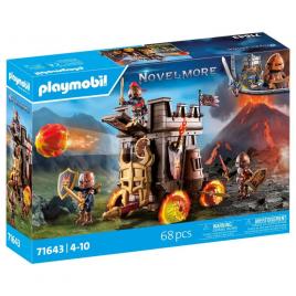 Playmobil novelmore - trasura de lupta a atacatorilor burnham raiders