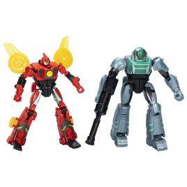 Set 2 roboti transformers earthspark  - terran twitch si robby malto