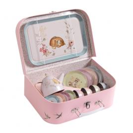 Set ceai de jucarie in valiza moulin roty