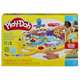 Set creativ play-doh starters cu covoras de joaca pliabil