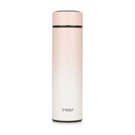 Termos din otel inoxidabil vidat colourdesign, 450 ml, roz, reer