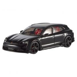 Masinuta metalica porsche taycan turbo s cross turismo scara 1:43 hot wheels premium real riders