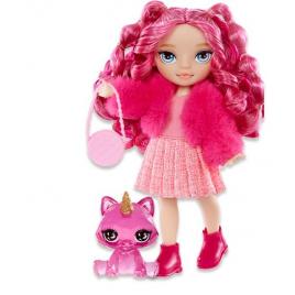 Papusa magenta monroe rainbow high littles