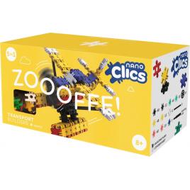 Set nano clics pentru construit vehicule 250 piese clicformers