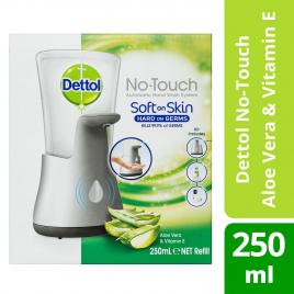 Dispenser No touch Dettol sapun lichid + rezerva Aloe Vera 250ml