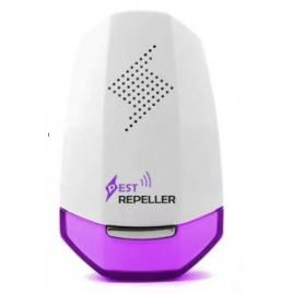 Aparat cu ultrasunete pest repeller alb-mov, aparate pentru combatere rozatoare si insecte taratoare