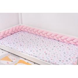 Cearsaf bumbac 100% ghemotoace pat 90x200 cm