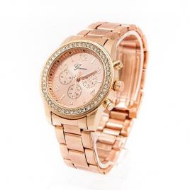 Ceas de dama geneva fides rose gold
