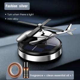 Odorizant auto elicopter incarcare solara pe baza de ulei parfumat cu difuzor