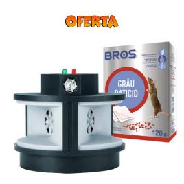 Pachet - duo propestrepeller+ cereale din grau impotriva soarecilor si sobolanilor 120 g