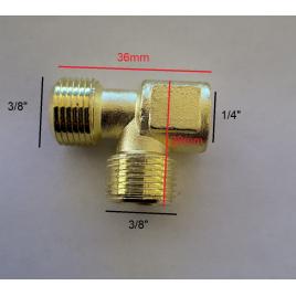 Ramificatie tip t din alama ptr. compresor 3/8