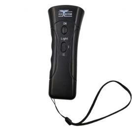 Ultrasonic super dog chaser - aparat portabil cu lanterna pentru alungarea cainilor agresivi