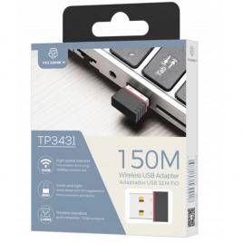 Adaptor wifi wireless usb, techancy 150 mbps
