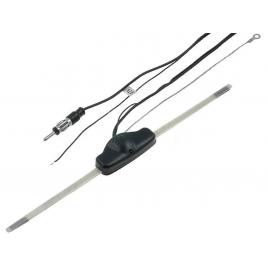 Antena radio auto interioara cu amplificator