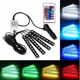 Benzi led auto rgb 4 x 9 led