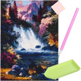 Broderie, pictura, mozaic cu diamante 40 x 30 m4