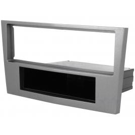 Cadru radio , rama adaptoare radio pentru opel, charcoal-metallic
