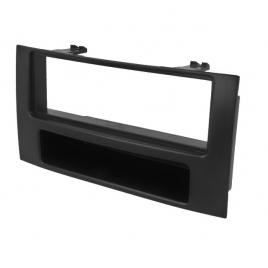 Cadru radio , rama adaptoare radio pentru volkswagen / caravelle / multivan / touareg / transporter , negru