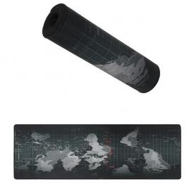 Pad pentru mouse si tastatura antiderapant 88 x 30 cm harta lumii