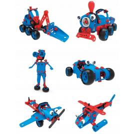Set de blocuri creative malplay 6in1 143 piese