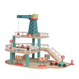 Garaj cu macara si vehicule, egmont toys