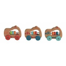 Masinuta din lemn, jucarie pentru bebe, egmont toys