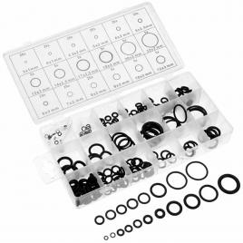 Set 225 de garnituri din cauciuc o-ring rezistente la ulei, 18 tipuri, dimensiuni